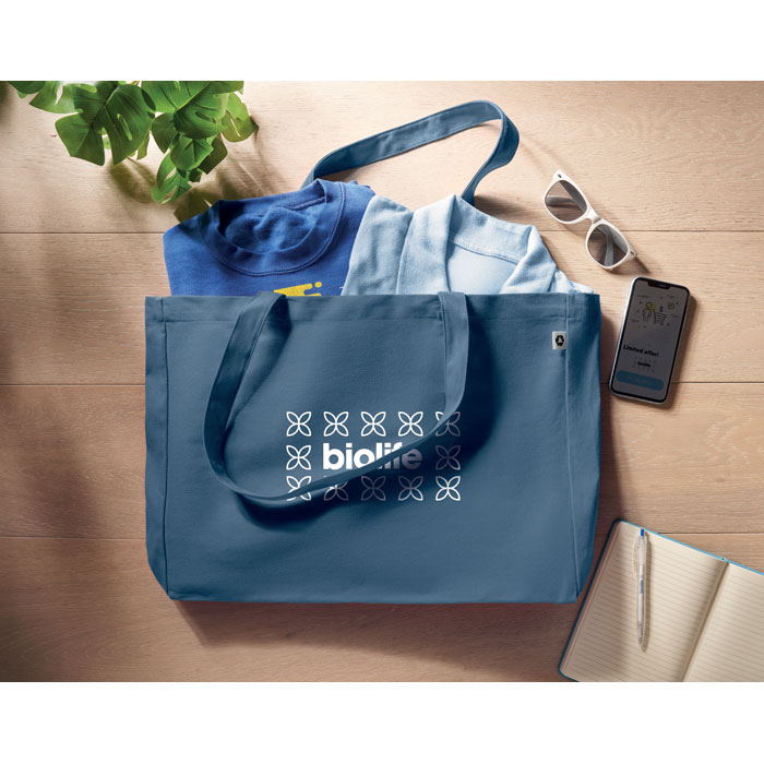 RESPECT COLOURED - Canvas Recycled bag 280 gr/m²