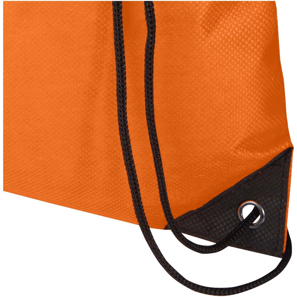 Evergreen GRS recycled non-woven drawstring bag 5L