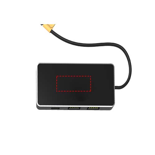 SCX.design H20 8-in-1 USB hub with dual input and 6-ports