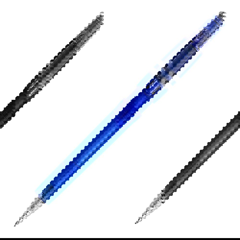 Ball pen Nora Clear transparent - Transparent / Dark blue