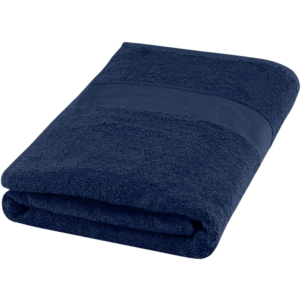 Amelia 450 g/m² cotton towel 70x140 cm - Navy Blue