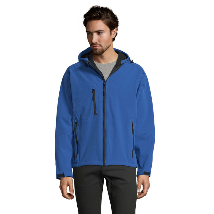REPLAY MEN - REPLAY HERREN SOFTSHELL - royalblau