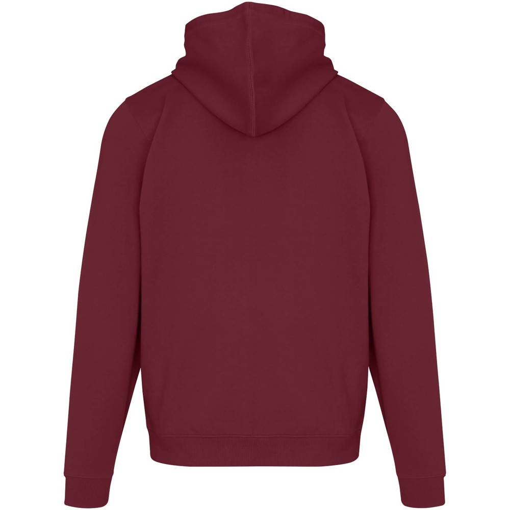 Jasper 280 g/m² unisex full-zip hoodie van OCS gerecycled organisch katoen