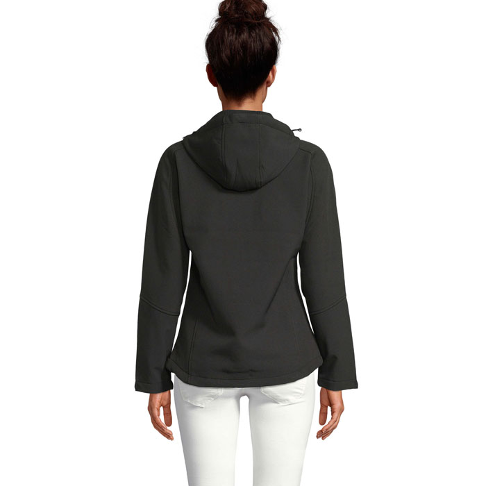 REPLAY WOMEN - REPLAY DAMEN HOOD SOFTSHELL