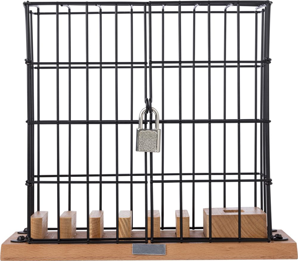 Aluminium mobile phone holder Adam - Black