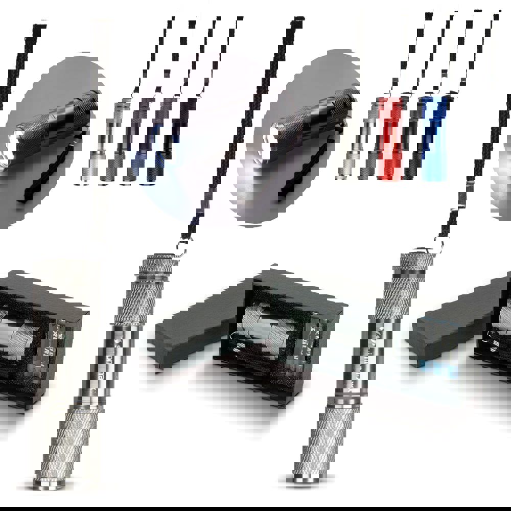 Aluminum flashlight LED