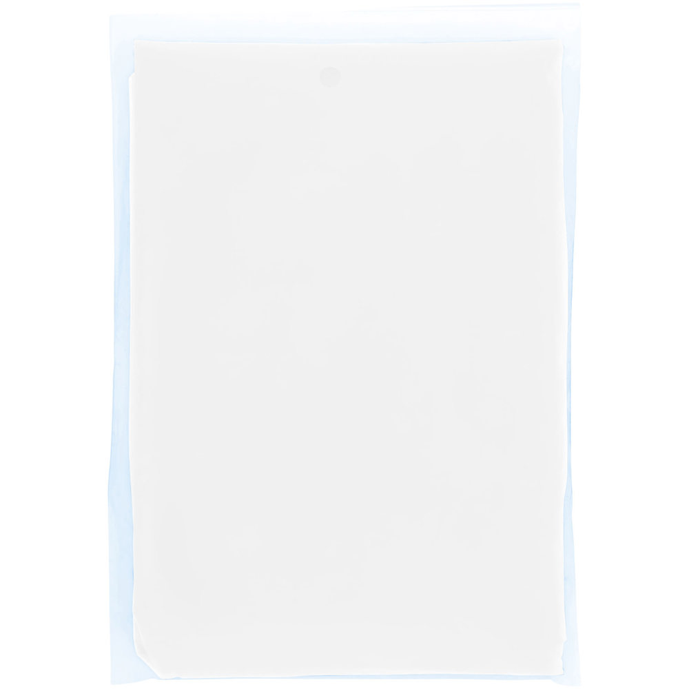 Ziva disposable rain poncho with storage pouch