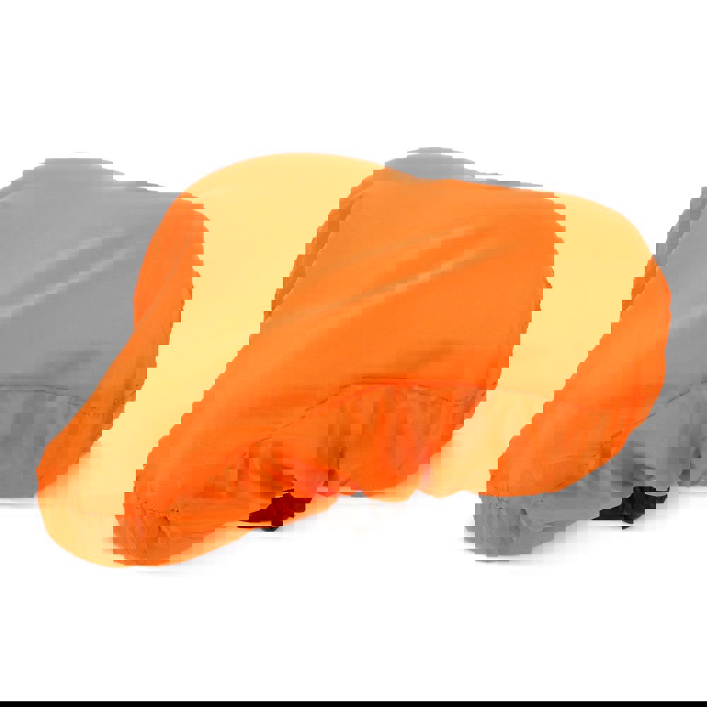 Fahrrad Sattelbezug aus R-PET-Material - orange