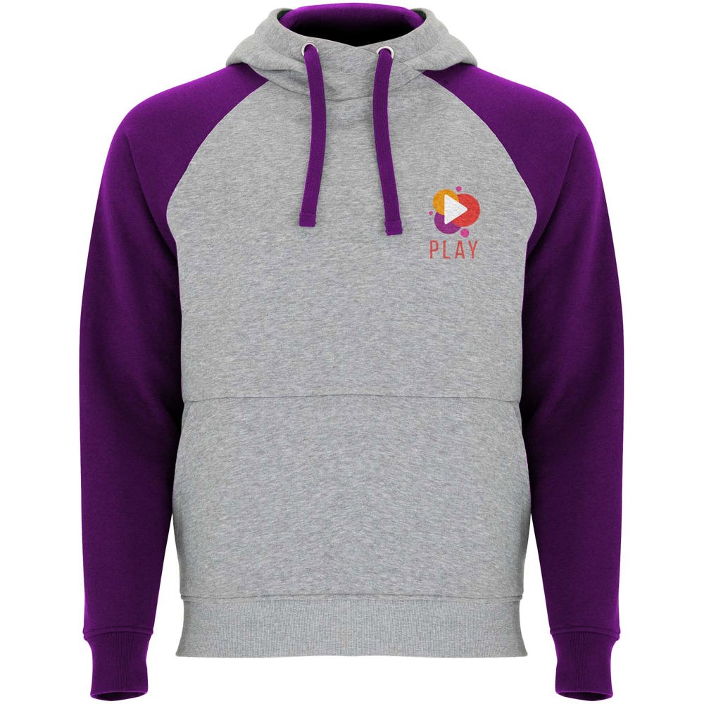 Badet unisex two-tone hoodie