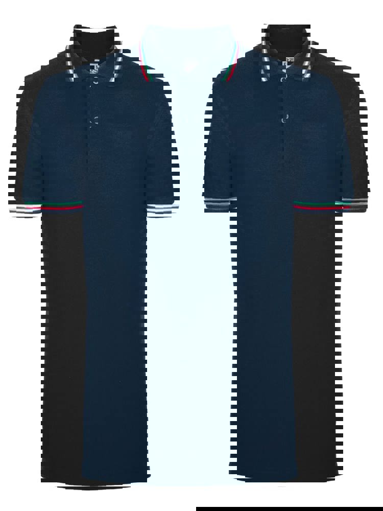 BS Italy polo, 200 gr/m² - Navy (PMS 5395C)