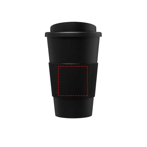 Americano® 350 ml insulated tumbler with grip