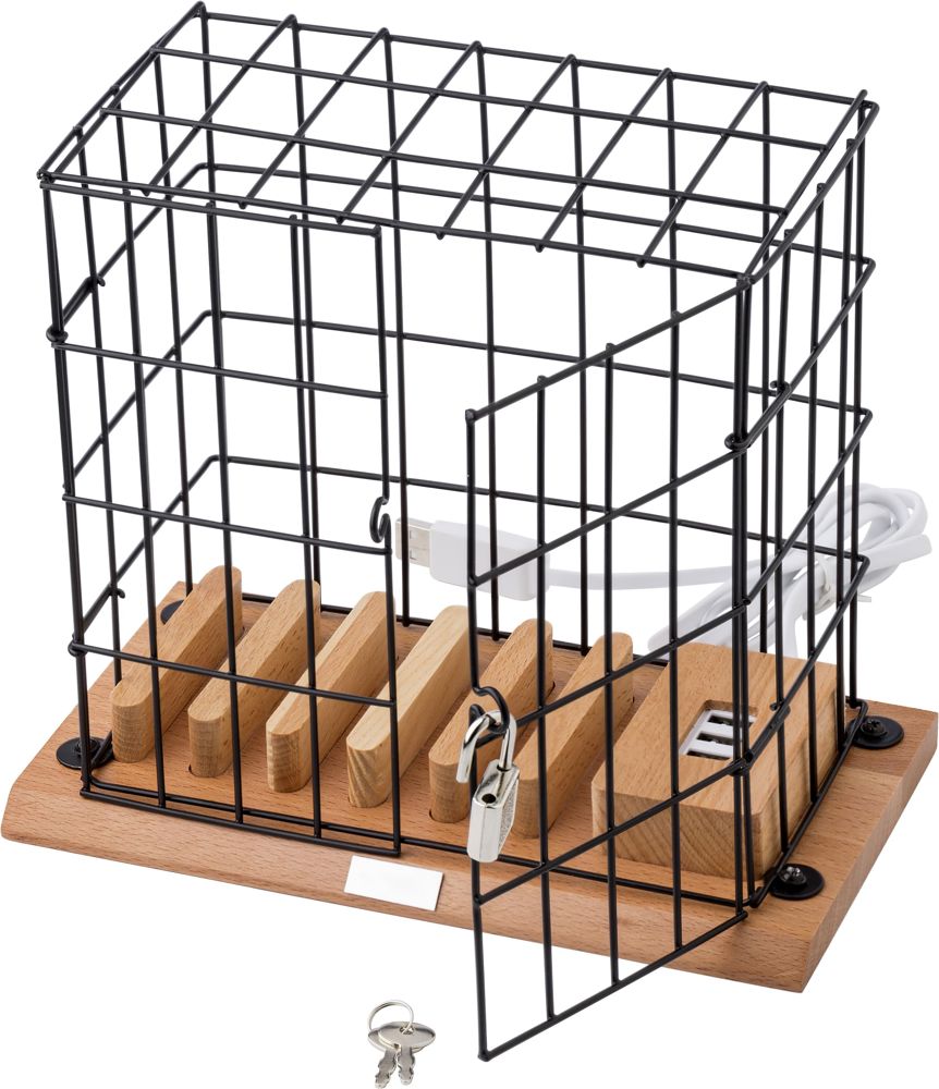 Aluminium mobile phone holder Adam