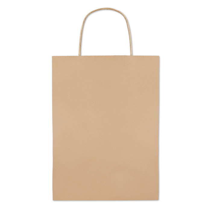 PAPER MEDIUM - Gift paper bag medium 150 gr/m² - beige