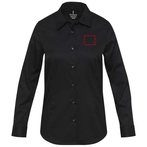 Citrine twill women's shirt