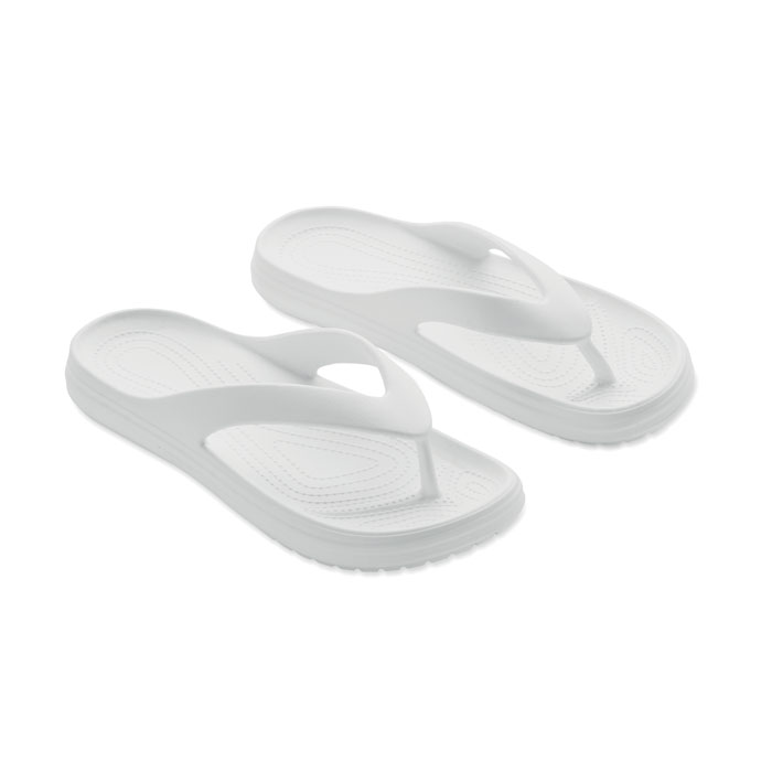 EVASLIP - Full EVA slippers size 44/45 - White