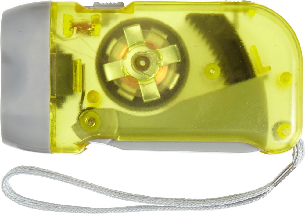 ABS dynamo torch Tristan - Yellow