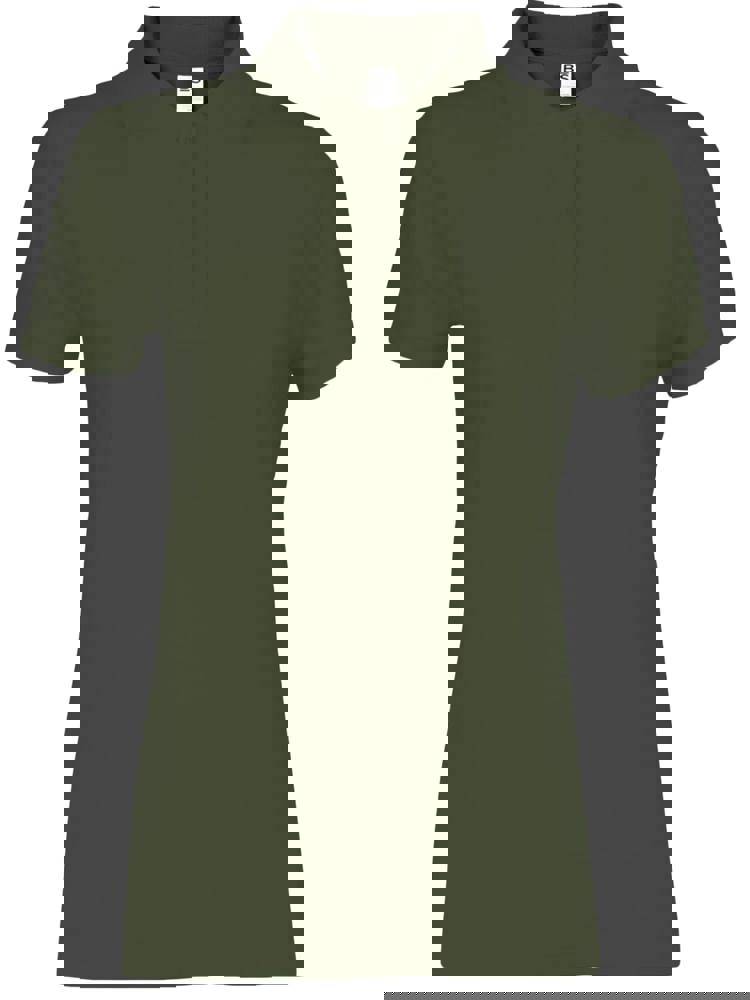 BS Evolution women's polo, 180 gr/m² - Olive green (PMS 418C)