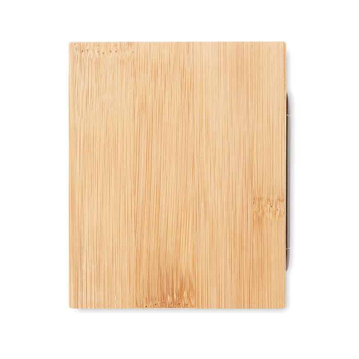 MANILA - Bamboo pen holder and LCD clock