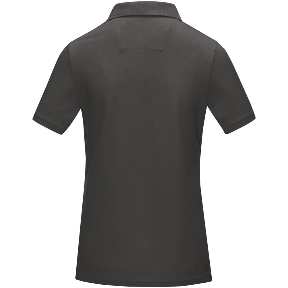 Graphite Poloshirt aus Bio-Baumwolle für Damen